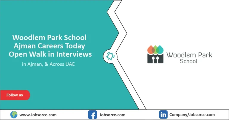 Woodlem Park School Ajman Careers